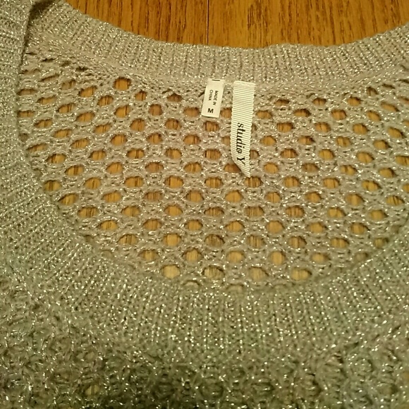 Purple irredecsent sweater- Maurices - Picture 2 of 2